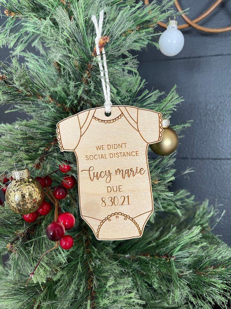 Baby Announcement Ornament