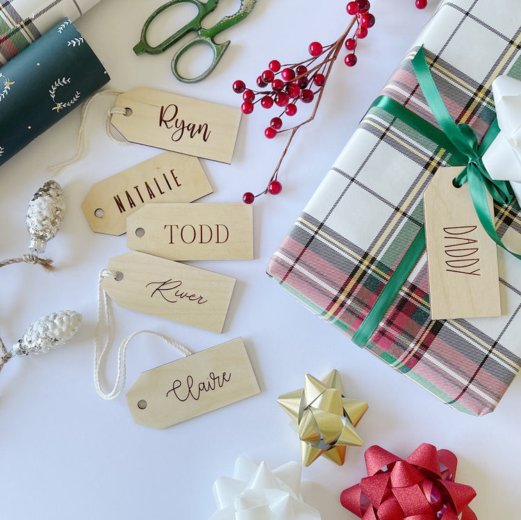 Christmas Stocking Name Tags