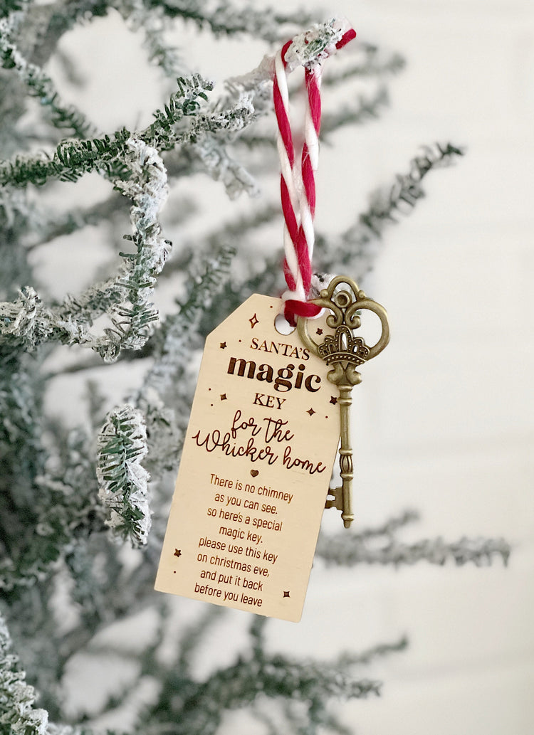 Santa's Magic Key and Tag Gift