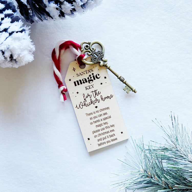 Santa's Magic Key and Tag Gift