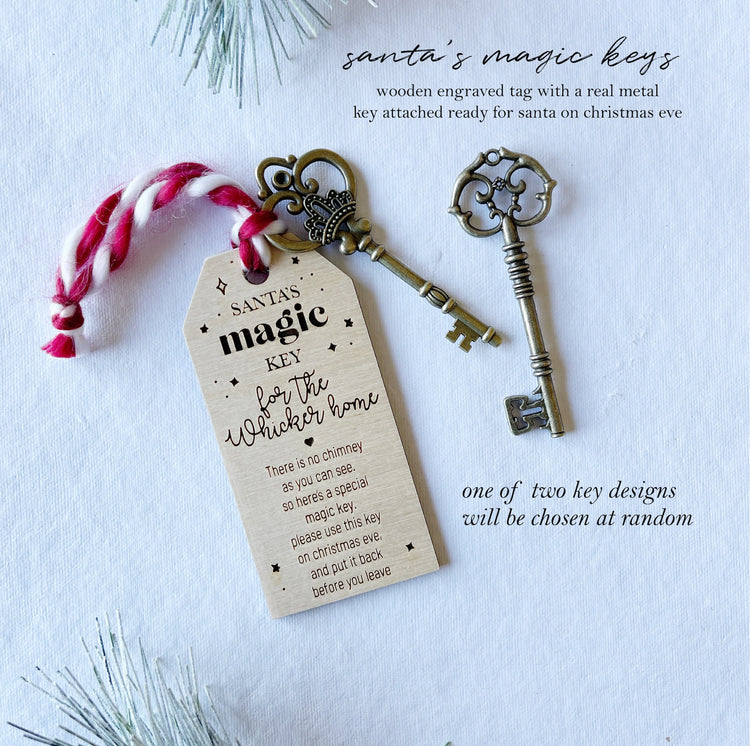 Santa's Magic Key and Tag Gift