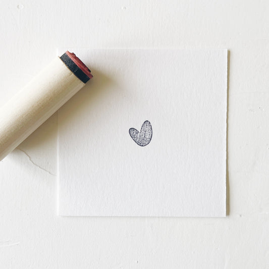 Mini Rubber Stamp - Heart